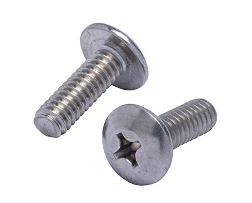 1/4"-20 x 3/4" Set of High Quality Stainless Steel Screws - Phillips Flat Head