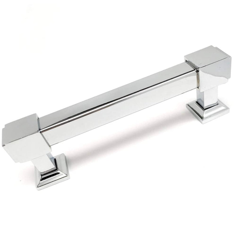 Modern Cabinet Handle - 4 3/4" Chrome