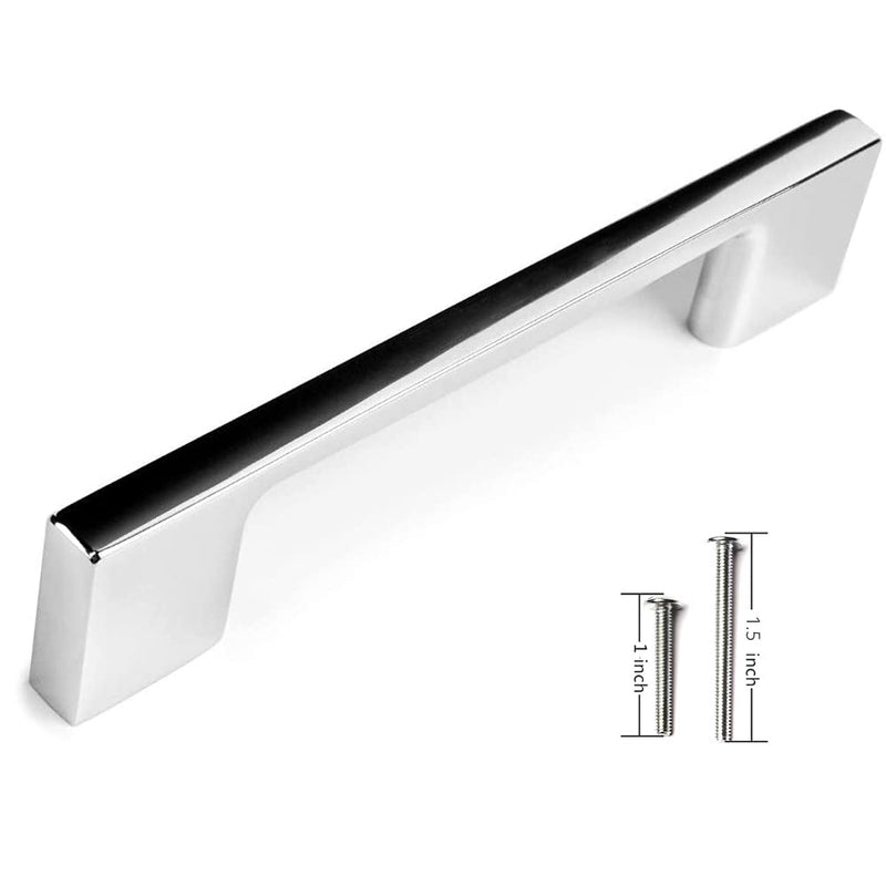 10 Pack Modern Solid Slim Handle Pulls for Kitchen Cabinet Doors Bedroom