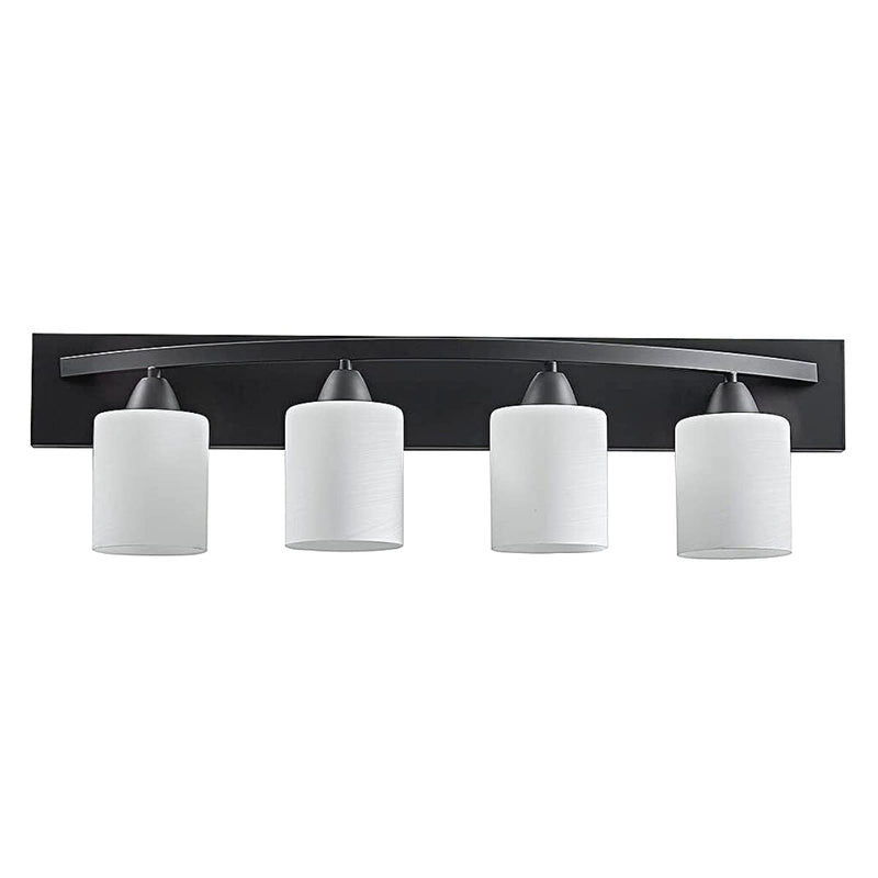 Matte Black Vanity Bath Light Bar – Modern Interior Lighting Fixtures by