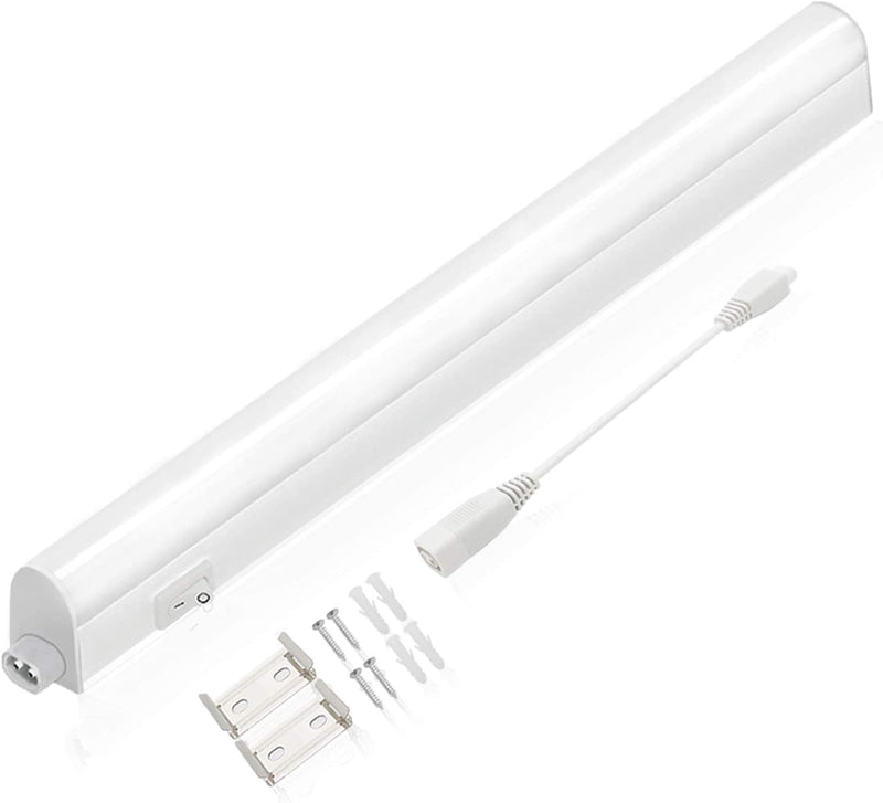 Led under-cabinet light 5w 400lm 4000k neutral white 312cm on/off switch 130cm