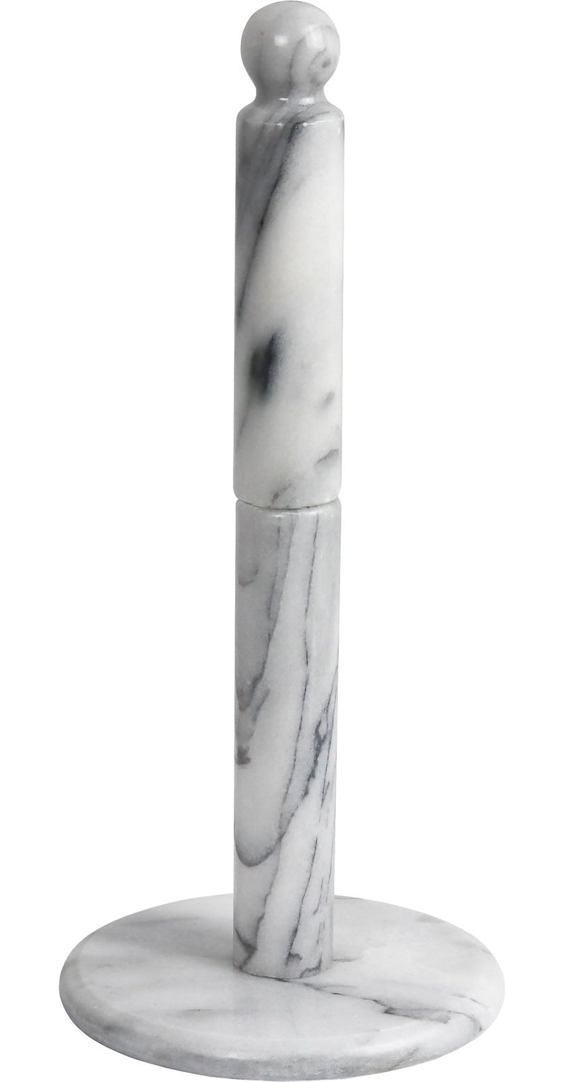 White Marble Handmade Paper Towel Holder 125H x 55