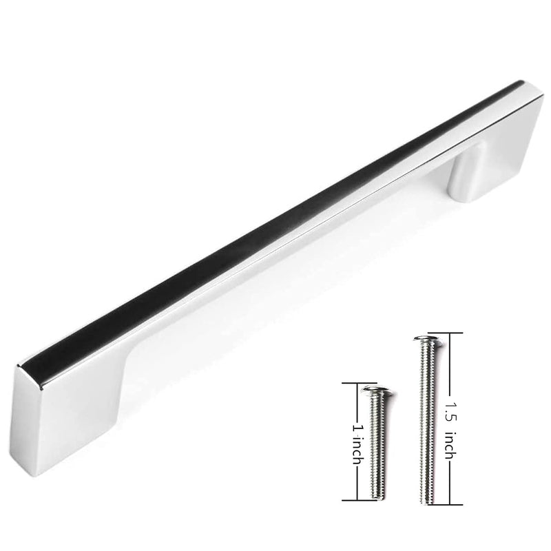 Slick Cabinet Handle - 5 7/8 Chrome