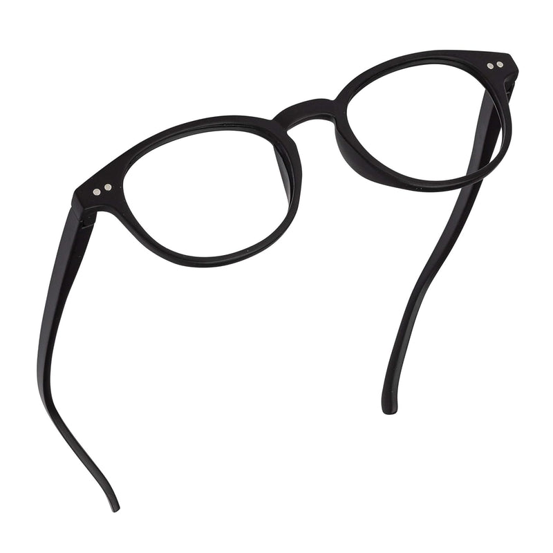 Round Frame Blue Light Blocking Glasses - Stylish Reading Glasses, 375