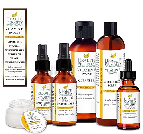 Organic Vitamin E Oil - Complete Skin Care System - Small Batch, Handcrafted in the South