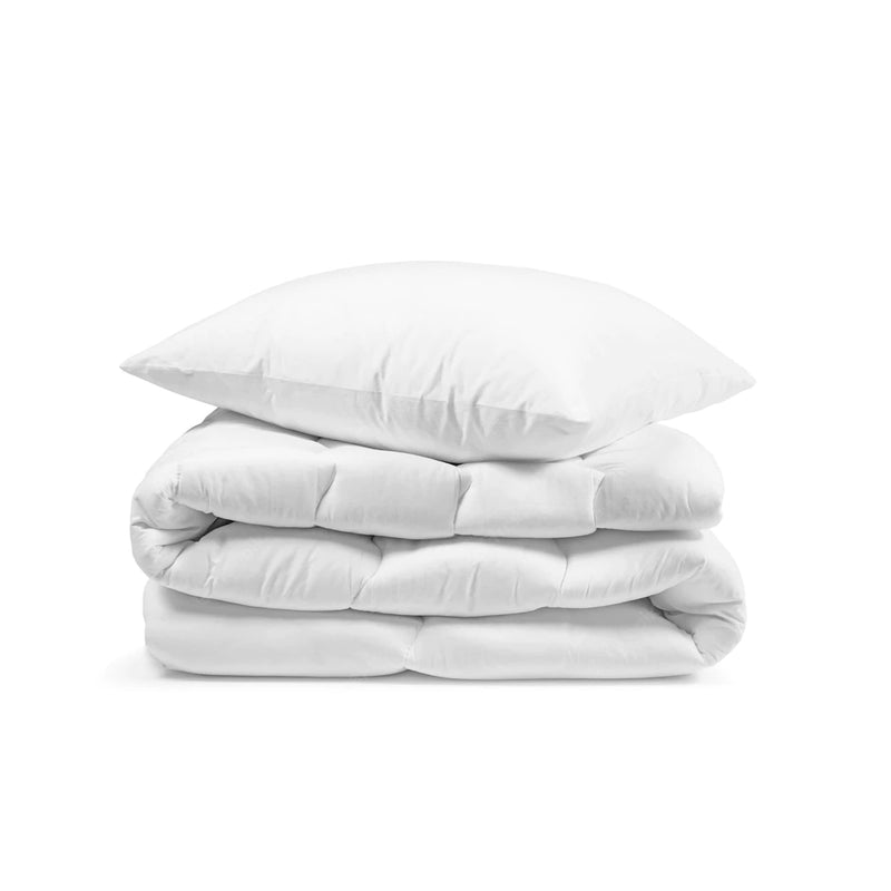 White Microfibre Single Duvet 237cm x 177cm