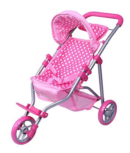 Precious Toys baby doll pram, doll pram for toddlers and 2 year olds