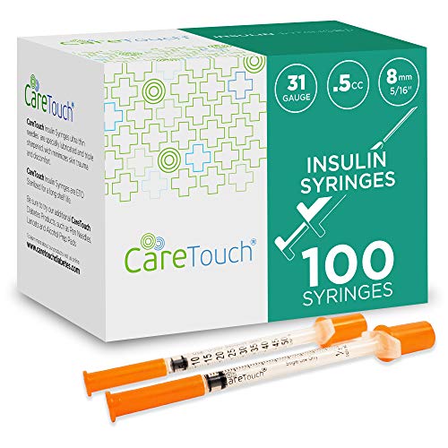 Ctis315 Insulin Syringe, 31 Gauge, 5/16 Inch Size, Pack