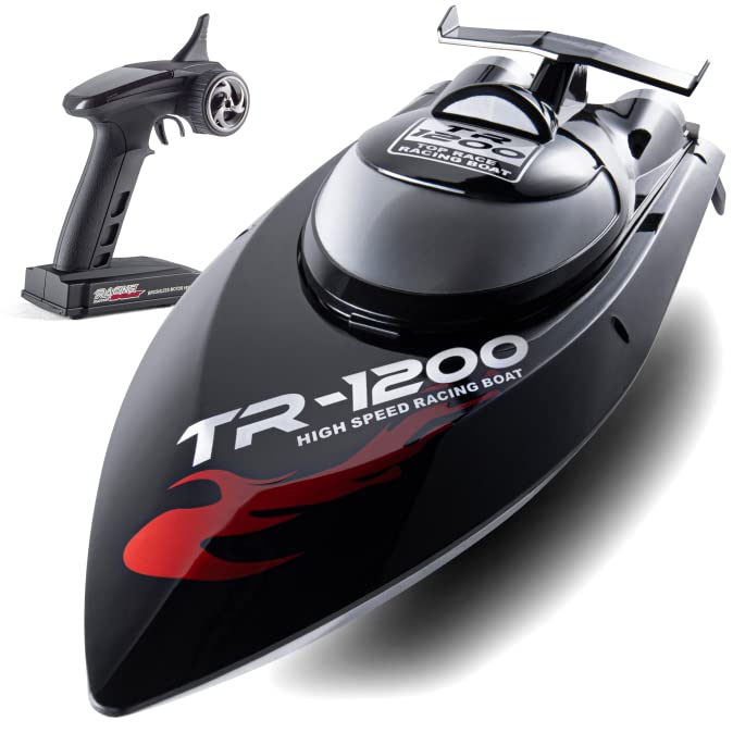 Brushless RC Boat 30mph Remote Control Boat Realistic Professional RC Boats