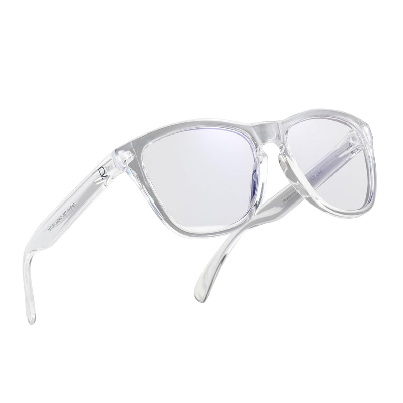 Clear Frame Blue Light Blocking Glasses - Round Reading Glasses 050