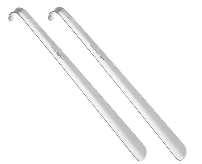 - Perfect metal shoehorn with long handle (165"/42 cm) - Multifunctional