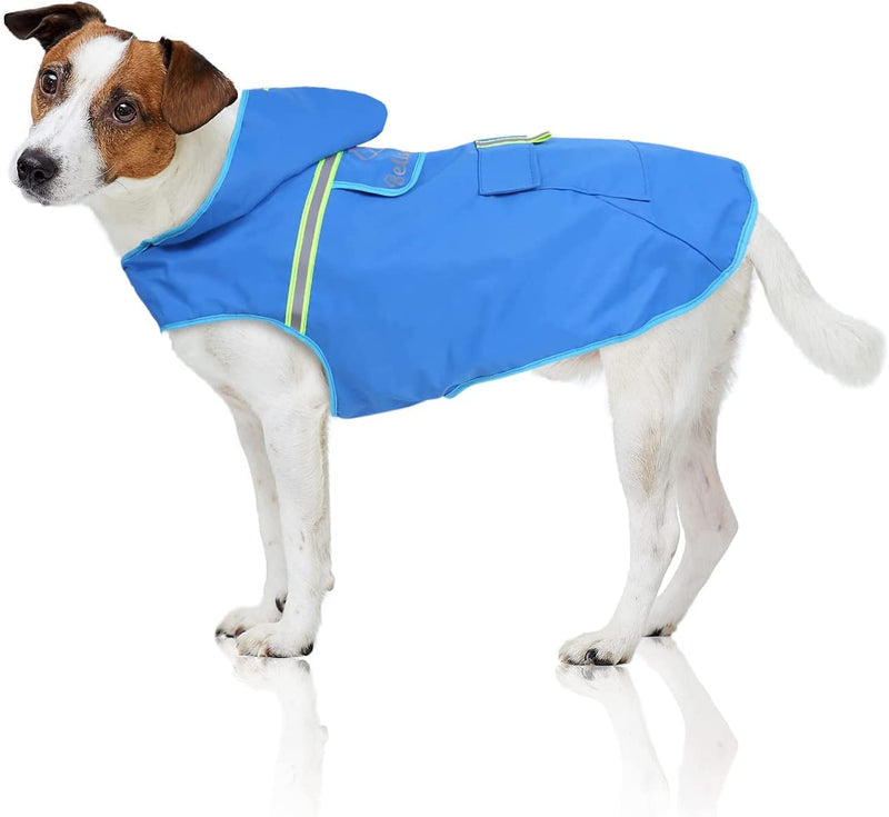 Bella Balu Dog Raincoat Waterproof Dog Coat With Hood