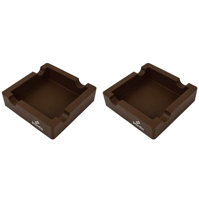 Outdoor Cigar Ashtray by - 2 Pack Bundle Silicone Ashtray for Large Ring