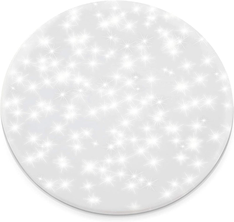 Led ceiling light starry sky 24w 2000lm 315mm round 2700k warm white