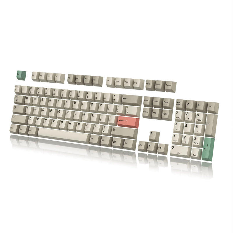 Dye Sublimation Keycaps Cherry Profile Thick PBT Keysets For Mechanical