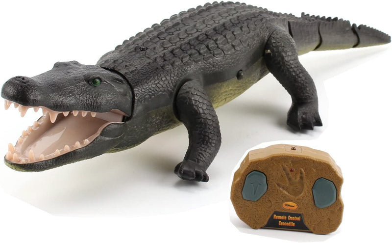 Remote Control Crocodile Remote Control Snake Animal Toy with Prank Effect, Looks Real