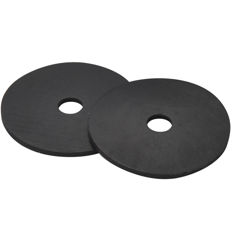 Nylon Washers - 1/4" x 1-1/4" x 1/16" Epdm Black Neoprene Fender Washer