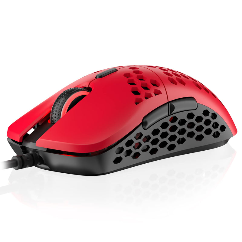 Mira M Ultralight RGB gaming mouse with honeycomb housing, max. 63 grams