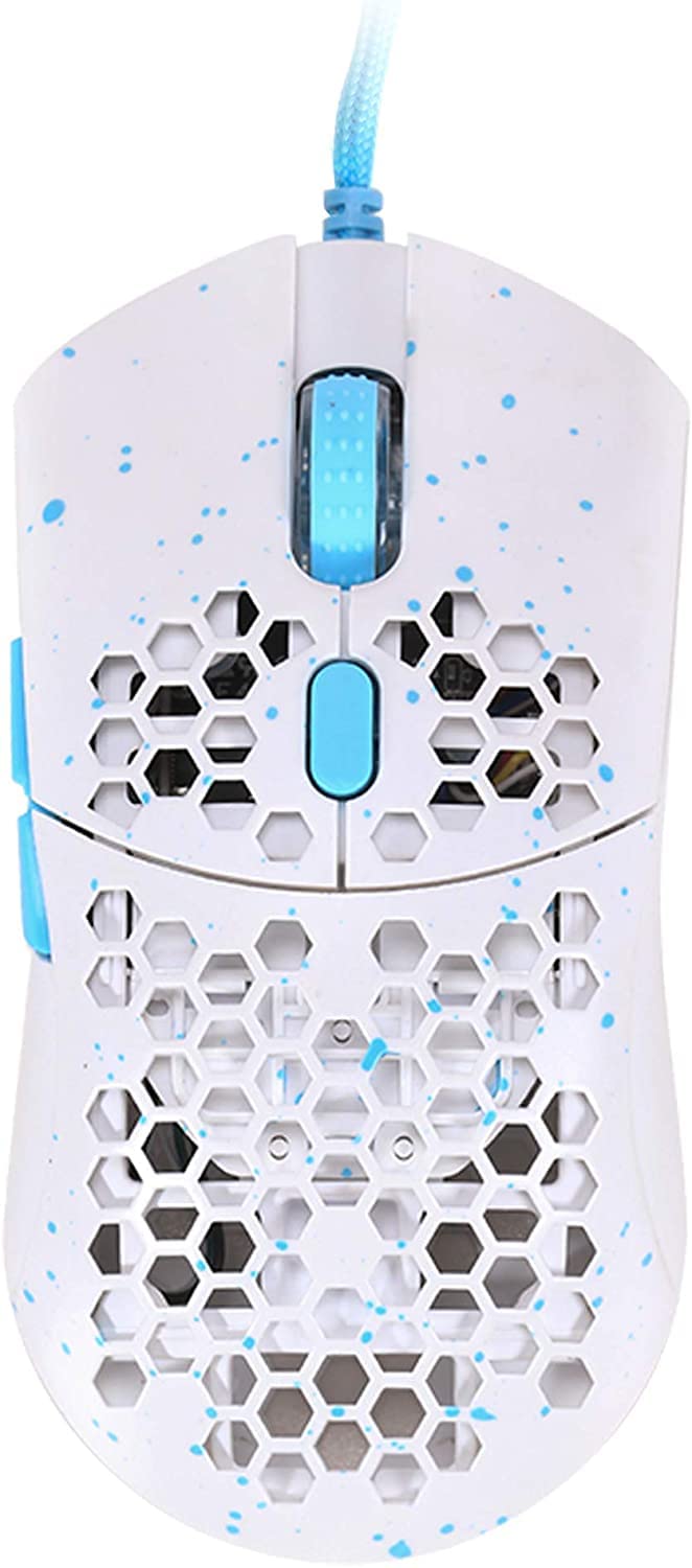 Sirius M Ultralight Gaming Mouse with Honeycomb Shell, 54 grams, 16,000 Cpi