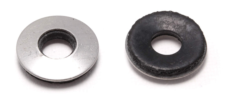 5/16" x 3/4" Epdm Bonded Stainless Steel Seal Washers (Pack of 100), 1" OD