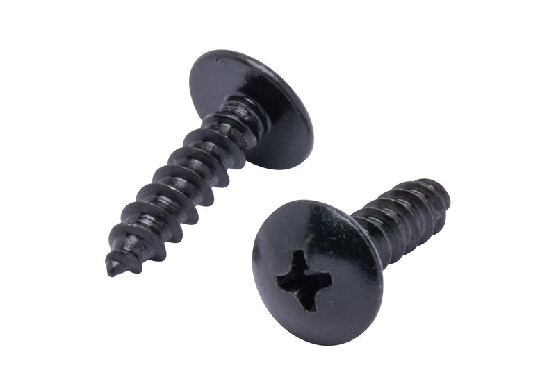 10 x 3/4" Stainless Steel Phillips Wood Screws (Pack of 25) Black Xylan