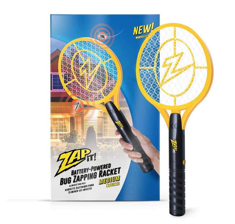 Zap It Bug Zapper Battery Operated Mosquito Fly Swatter/Killer And Bug