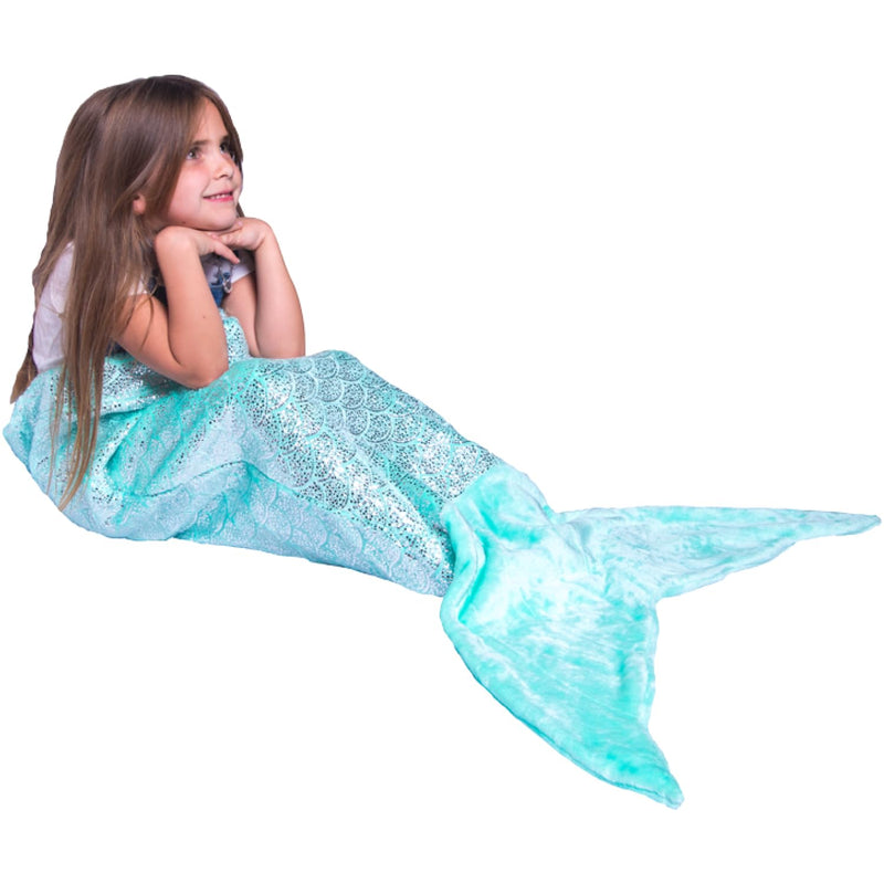 Mermaid Tail Blanket for Teens/Adults and Kids Thick Plush