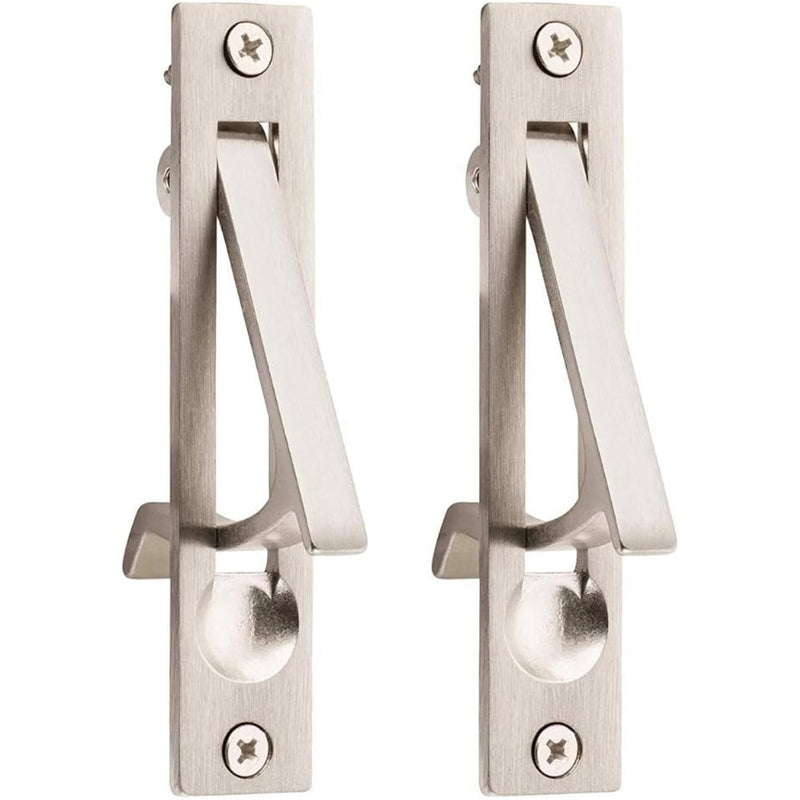 2 Pack Edge Pull Door Latch Barn Door Handles Pocket Door Lock Suitable