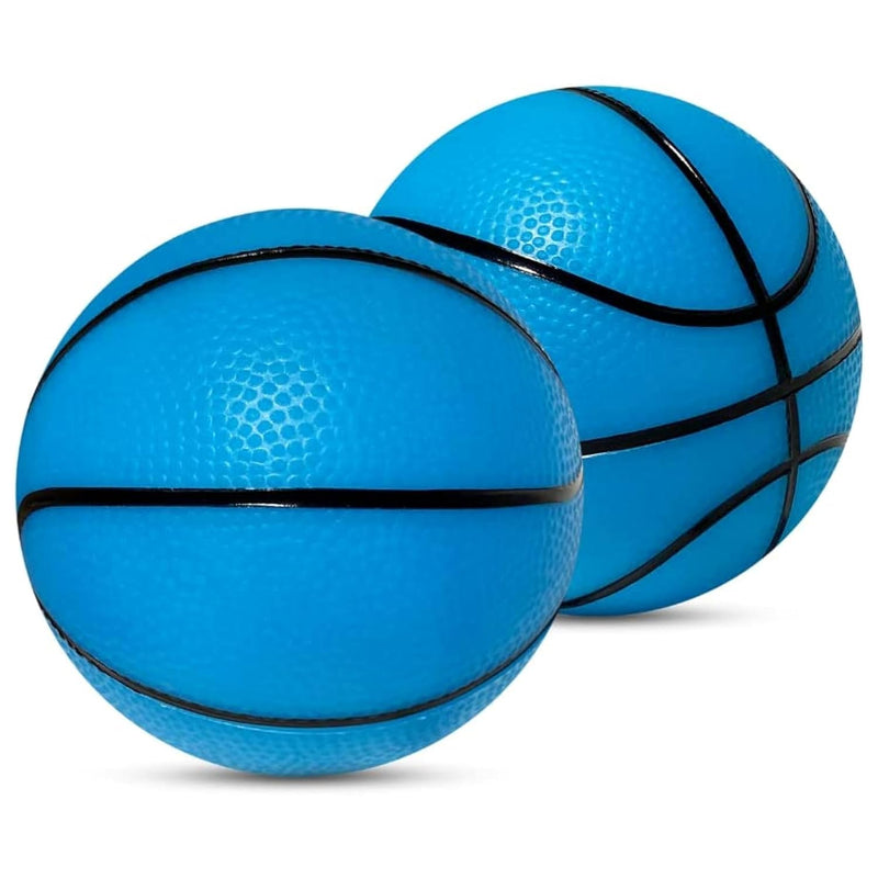 Small 5" Glow in the Dark Basketball - Pack of 2 Exciting Glow in the Dark Basketball