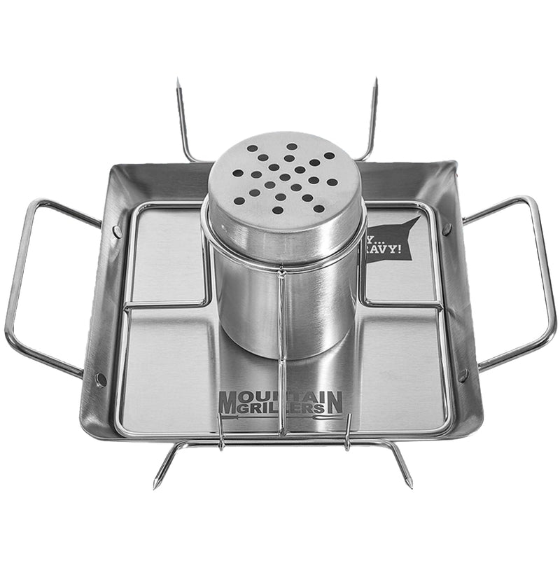 Beer Can Chicken Roaster Rack - Stainless Steel Holder - Grill Stand