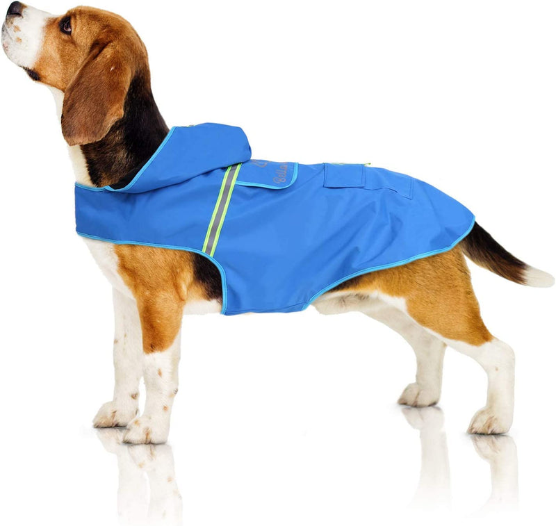 Bella Balu Dog Raincoat Waterproof Dog Coat With Hood