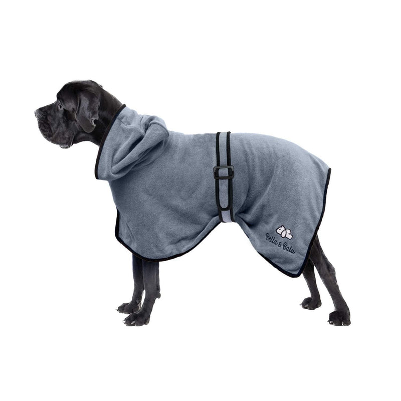 Bella Balu Dog Bathrobe Made of Microfiber Paw Towel Absorbent Dogs