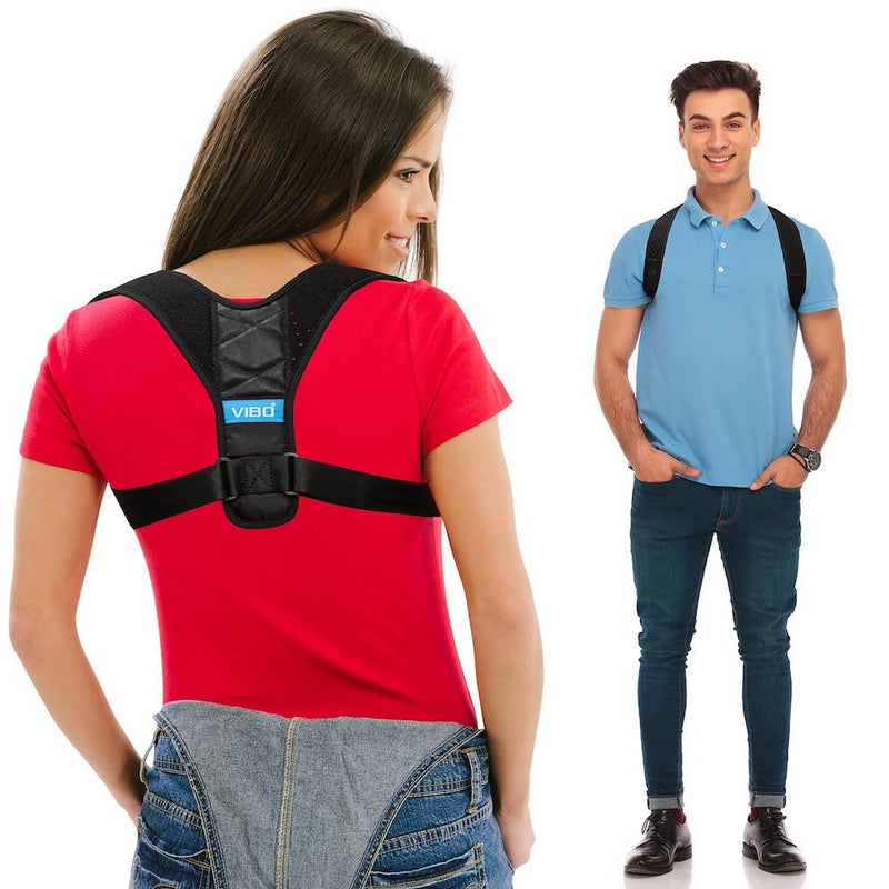 Posture Corrector for Men and Women - Comfortable Upper Back Support, Clavicle