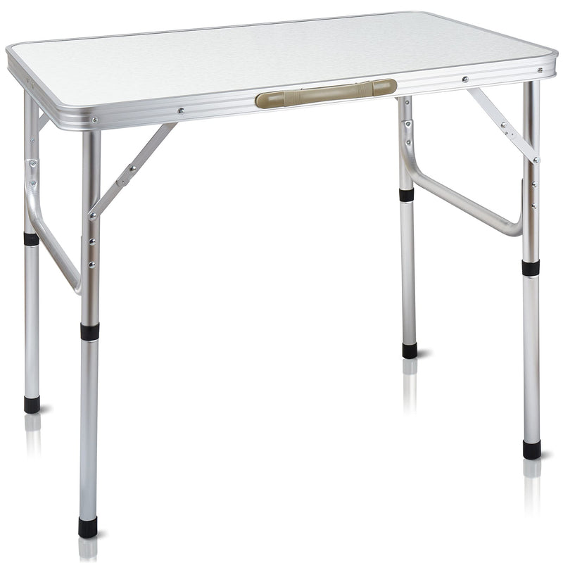 Aluminum camping table folding table 75 x 55 cm weighs only 32 kg for garden