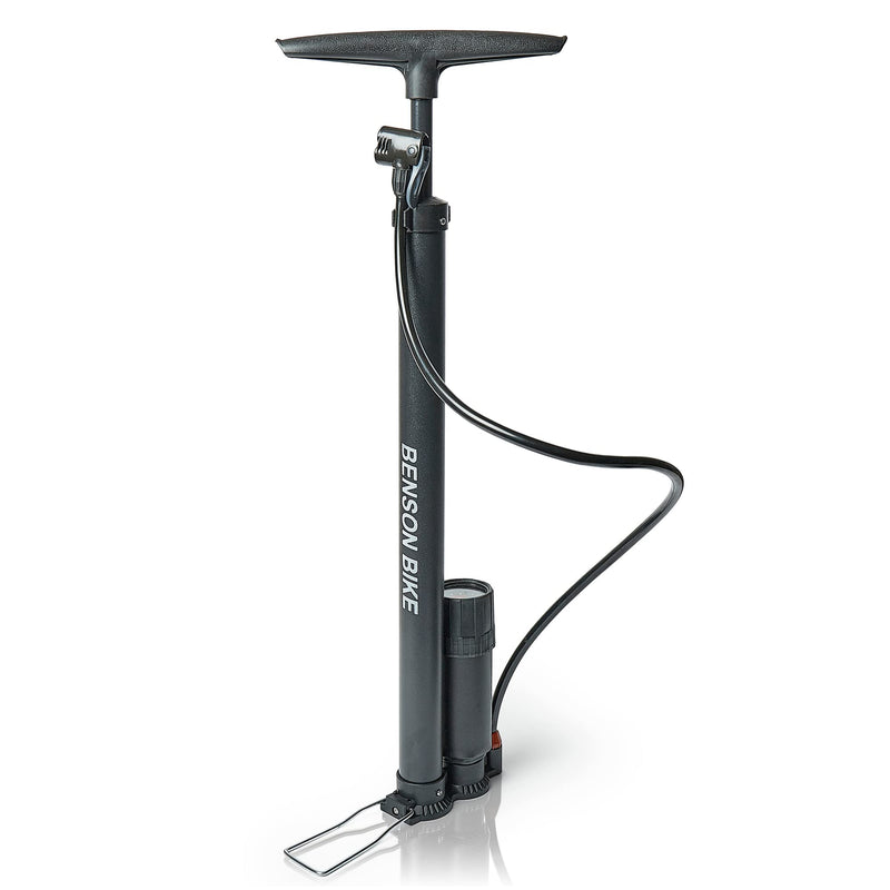 Bicycle pump for all valves air pump bicycle with pressure gauge air pump