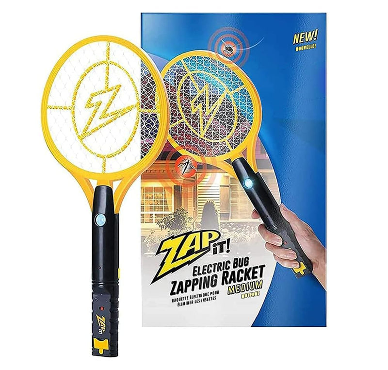 Bug Zapper - Rechargeable Mosquito, Fly Killer and Bug Zapper Racket - Electric