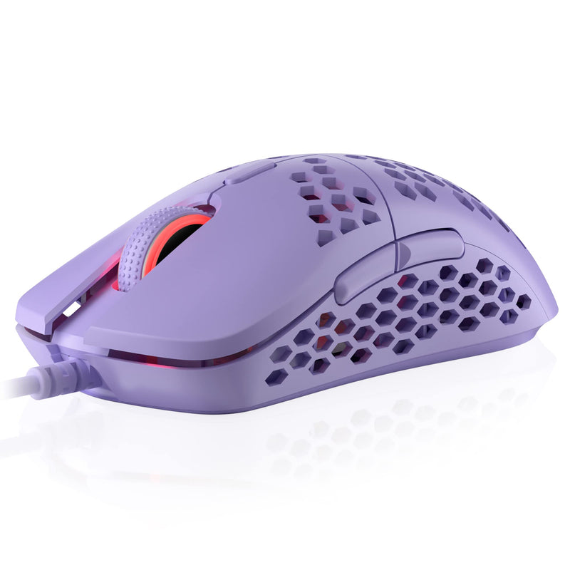 Mira M Ultralight Honeycomb Pattern Ambidextrous Wired Rgb