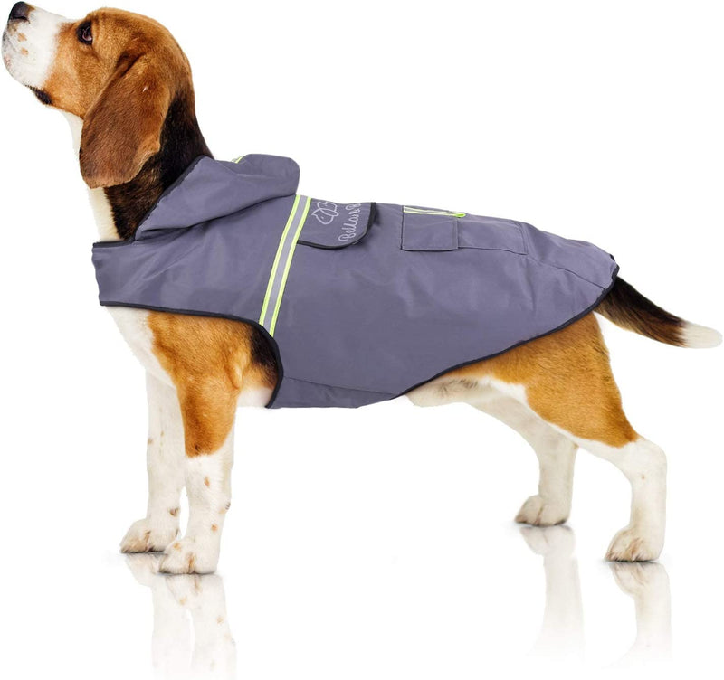 Bella Balu Dog Raincoat Waterproof Dog Coat With Hood