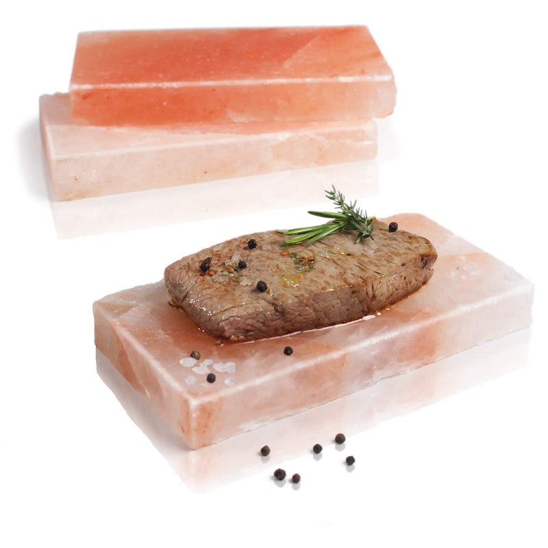 Bbq salt stone for grilling (3 pieces) high-quality grill stone made of salt for the