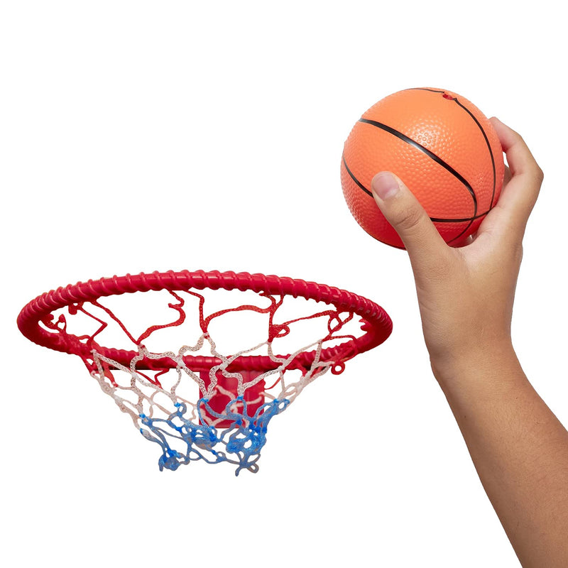 Over the Door Basketball Hoop and Ball Set - 1 Pack - for Kids Party Favors