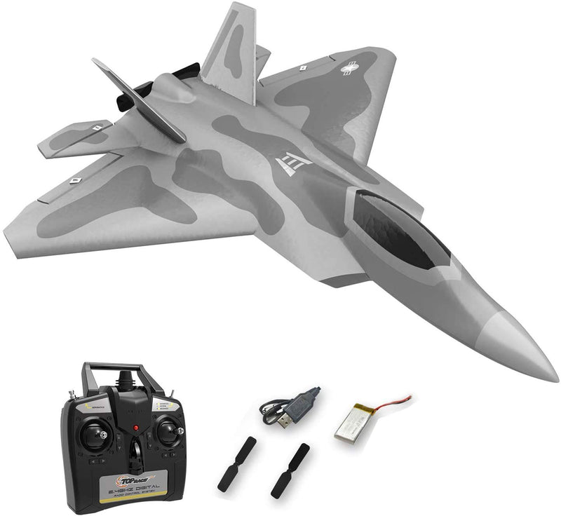 Remote controlled jet advanced F-22 Raptor model Rc fighter jet with range over