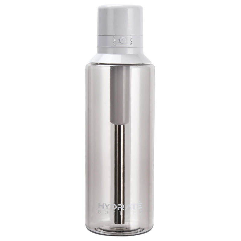 Filtered Water Bottle 700ml - Set of 1 Light Gray - Tritan Material, Reusable