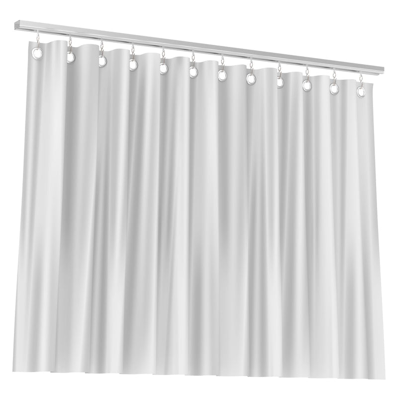 Room Divider Curtain 8ft Tall x 10ft Wide (Dark Chocolate)