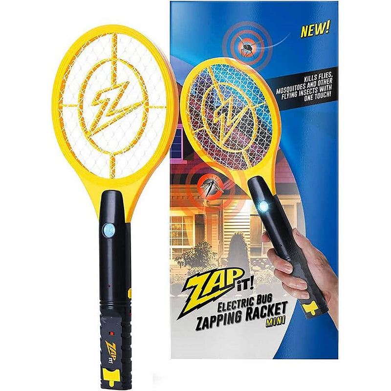 Zap It Pack of Two Electronic Fly Swatters Rechargeable via USB