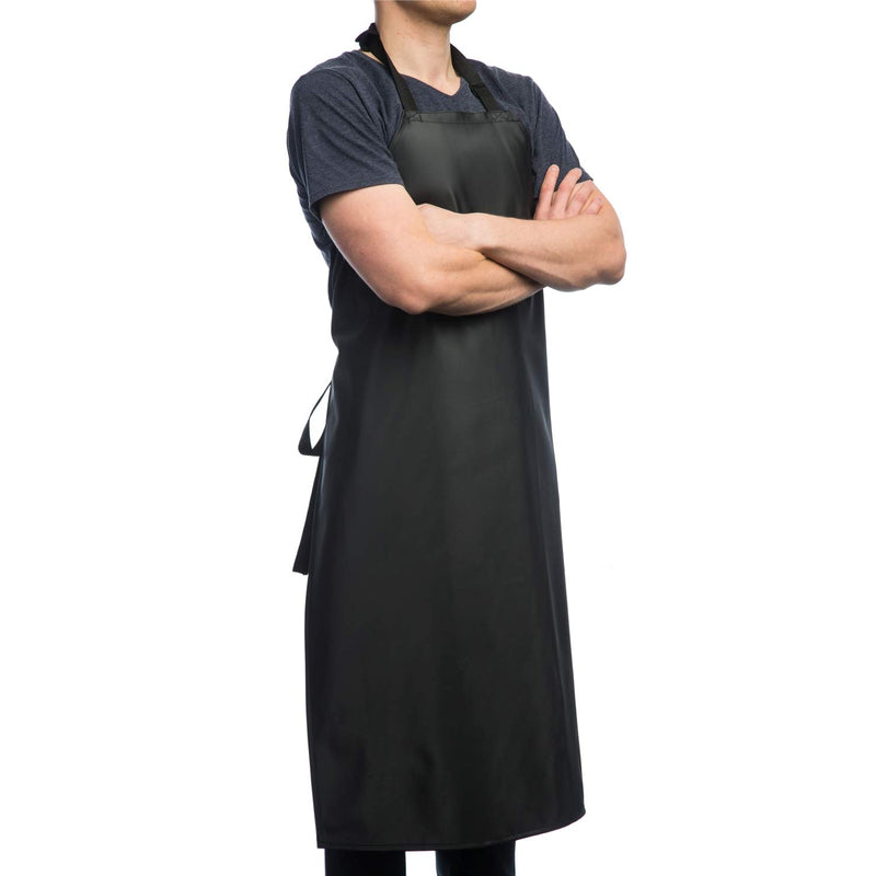 Waterproof Rubber Vinyl Apron - Heavy Duty Rubber Apron Model - Stays Dry