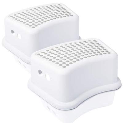 Step stool of very stable (up to 100kg) with 2 steps anti-slip