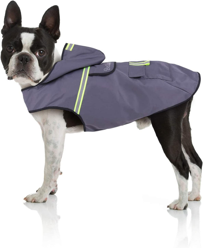 Bella Balu Dog Raincoat Waterproof Dog Coat With Hood