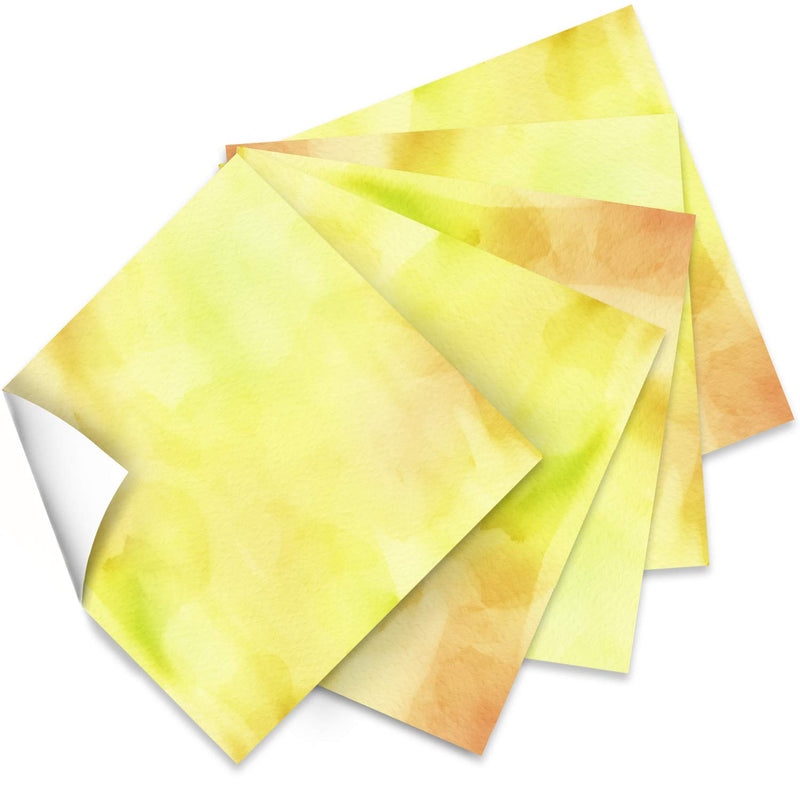 Make 12" x 12" Watercolor Patterned Vinyl Squares Permanent