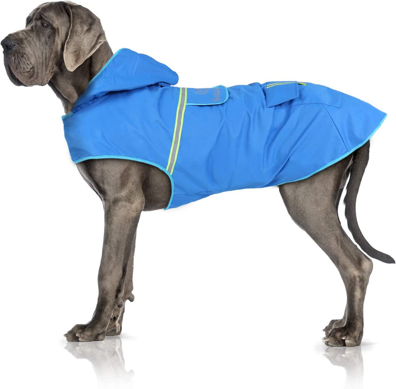 Bella Balu Dog Raincoat Waterproof Dog Coat With Hood