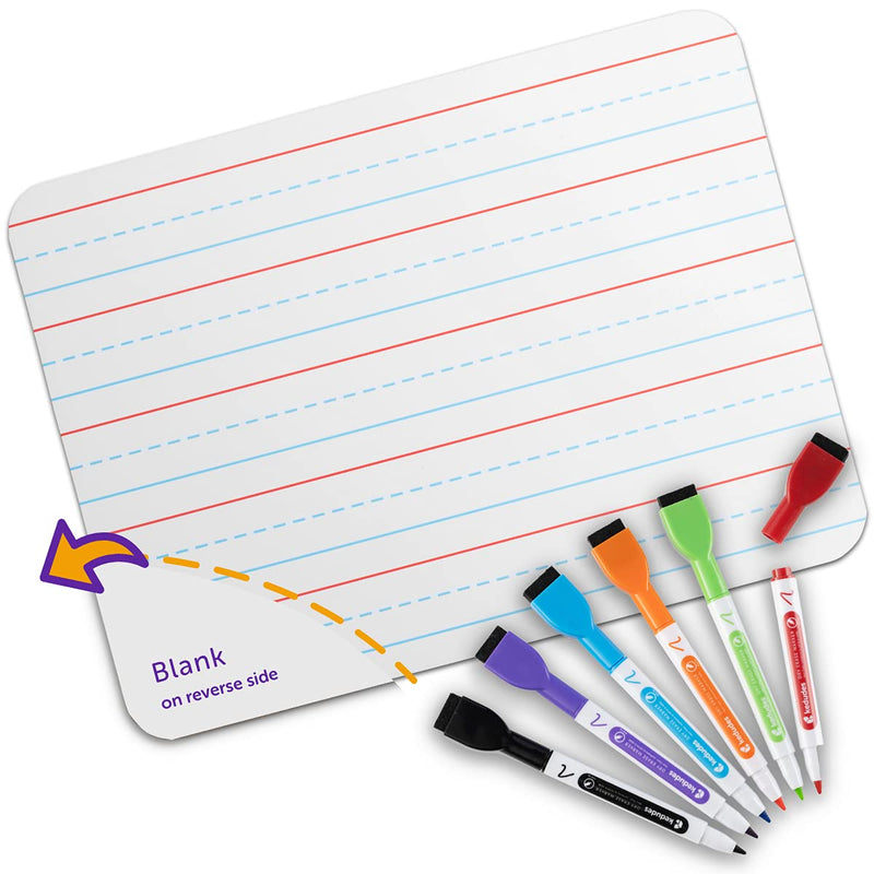 High quality lined dry erase lapboard - dry erase board with lines and blank surface